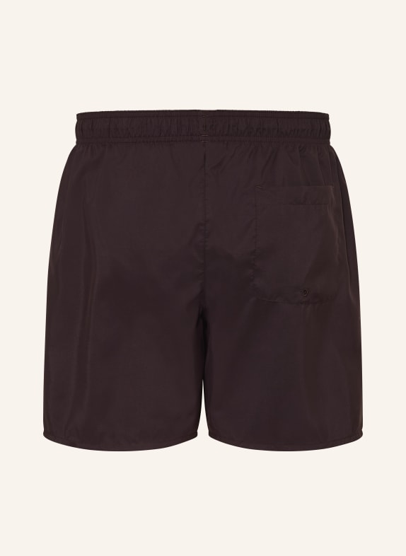 LACOSTE zwemshort MARRON FONCÉ