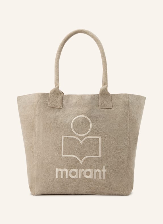 ISABEL MARANT Torba shopper YENKY SMALL BEŻOWY / BIAŁY