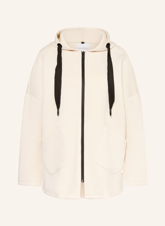 RINO & PELLE Mikina BRAY SVĚTLE ŠEDÁ / ČERNÁ