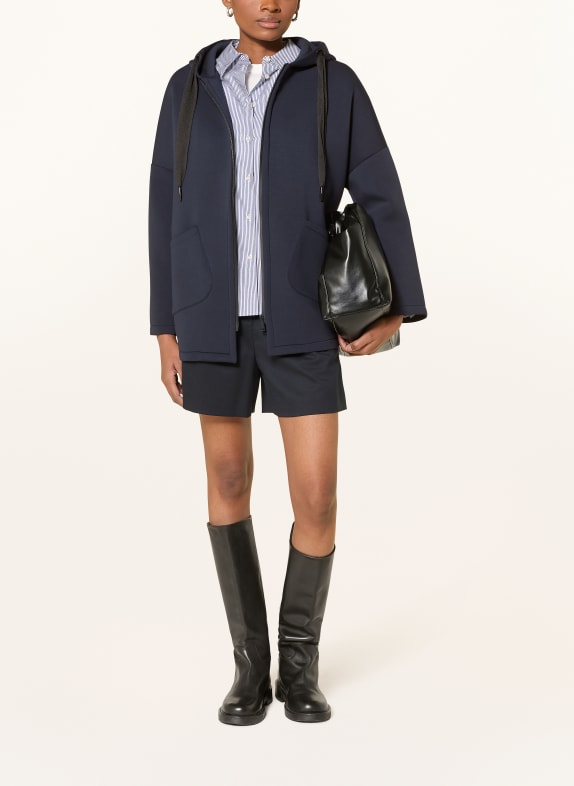 RINO & PELLE Sweatjacke BRAY SCHWARZ