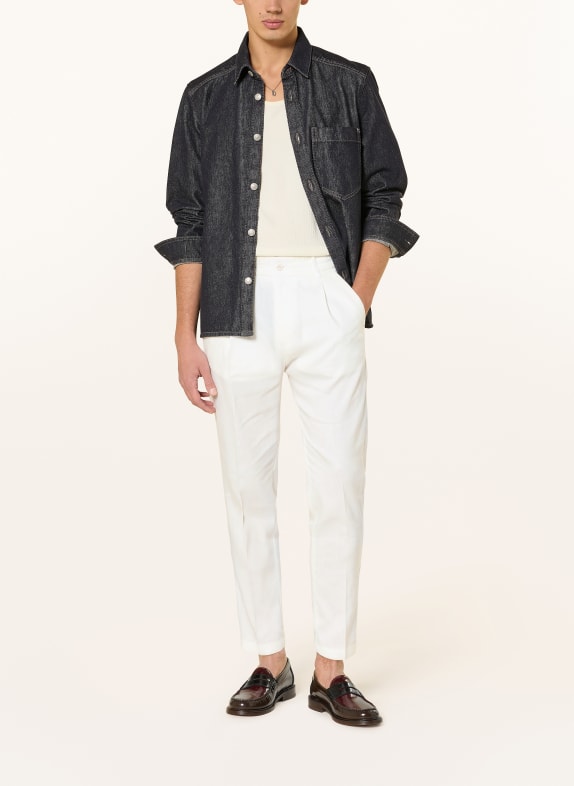 DRYKORN Pantaloni de costum CHASY Extra Slim Fit din in 1930 ecru