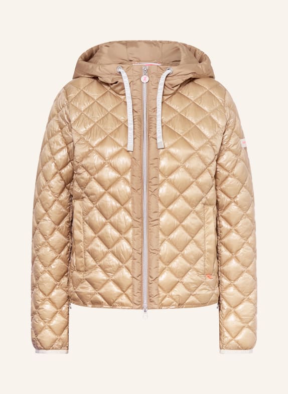 FRIEDA & FREDDIES YOSIE quilted jacket LIGHT BROWN