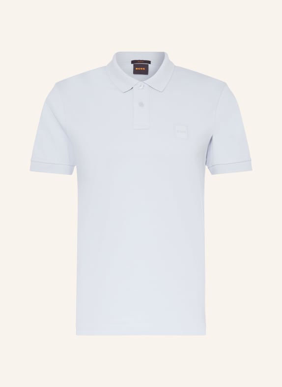 BOSS Jersey polo shirt PASSENGER LIGHT GRAY