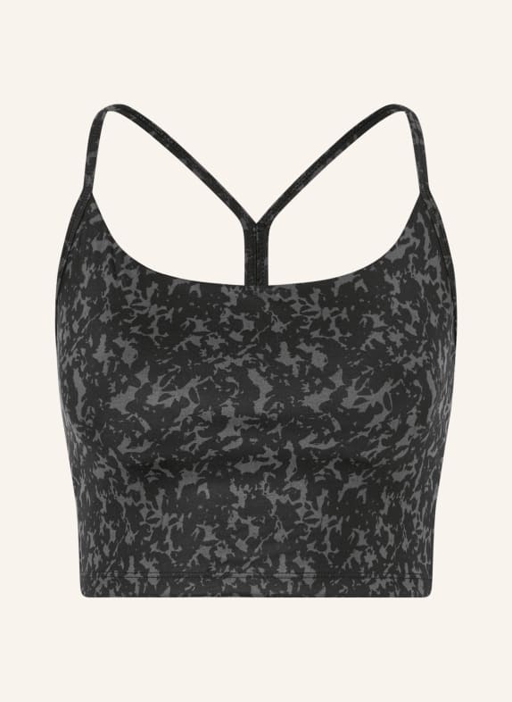VARLEY HALREY sports bra DARK GRAY / BLACK