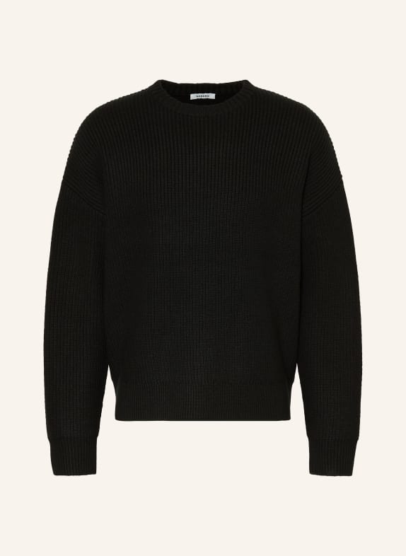 SANDRO Pullover SCHWARZ