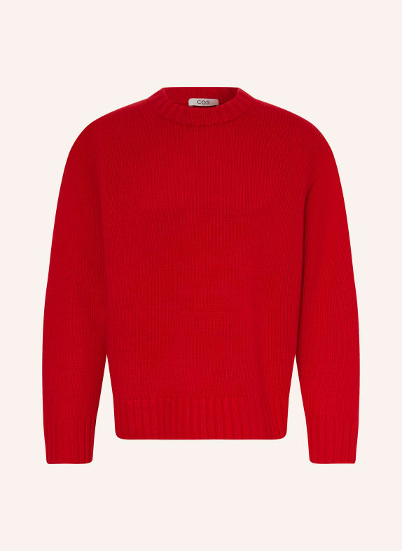 COS Cashmere-Pullover ROT