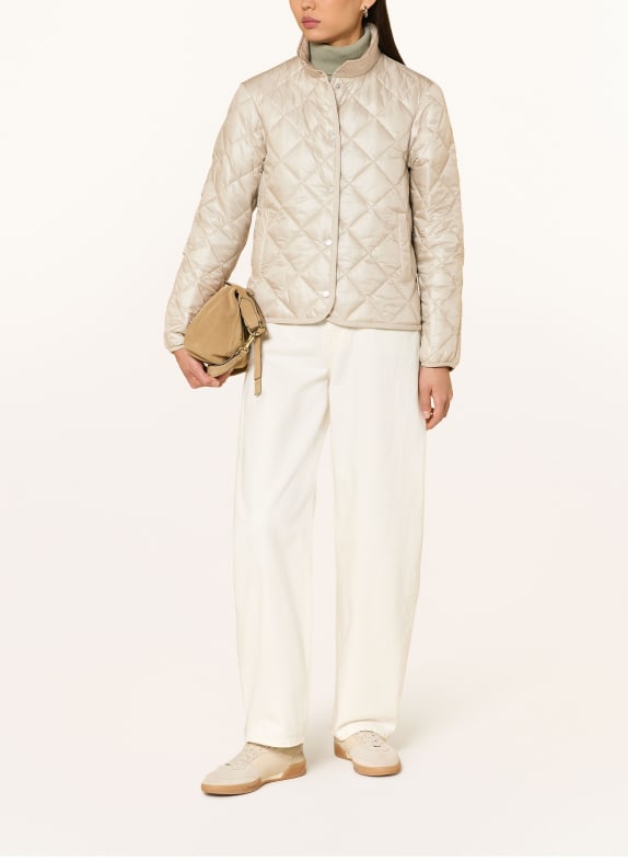 No.1 Como Quilted jacket BEIGE