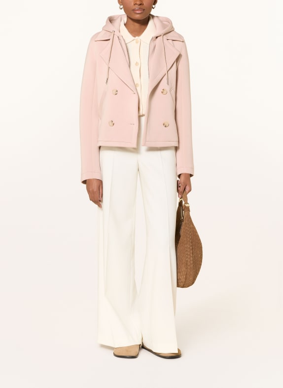 RINO & PELLE Kurtka caban JENNIFER SZAROBRĄZOWY