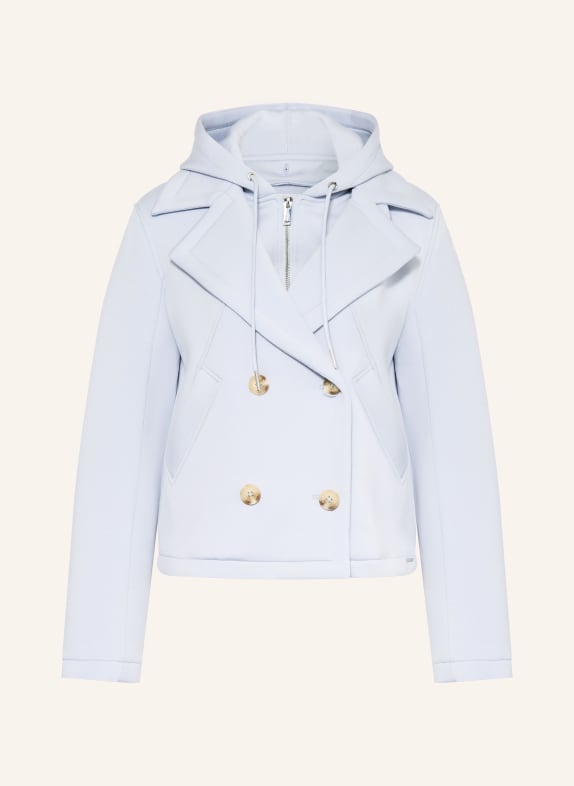 RINO & PELLE Kabát JENNIFER TMAVĚ MODRÁ