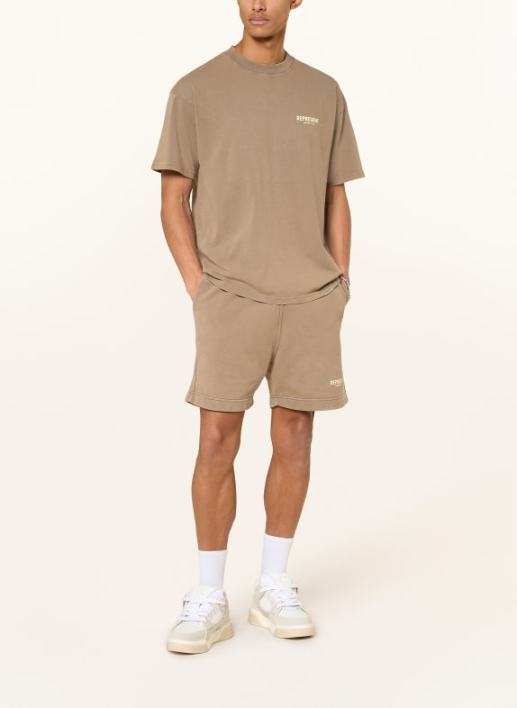 REPRESENT Sweatshorts CAMEL / BEIGE