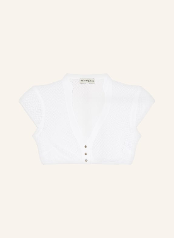 Heimatglück Tracht Dirndl blouse LISL made of lace WHITE