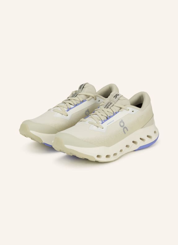 On Trailrunning-Schuhe CLOUDSURFER TRAIL 2 HELLGRÜN / GRAU