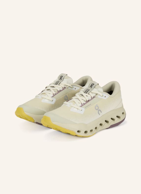 On Trail running shoes CLOUDSURFER TRAIL 2 GRAY / LIGHT GREEN