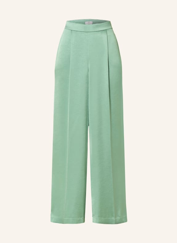 RIANI Marlene-broek van satijn MINT