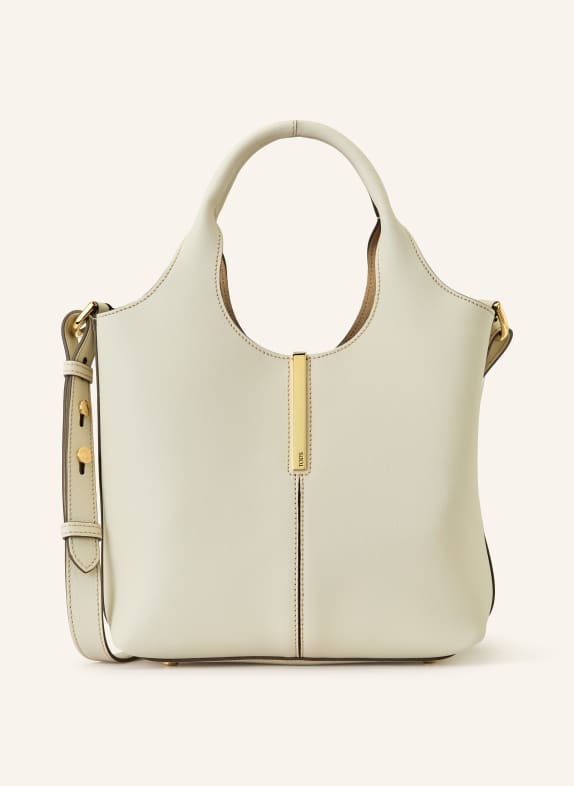 TOD'S Torba shopper MINI KREMOWY
