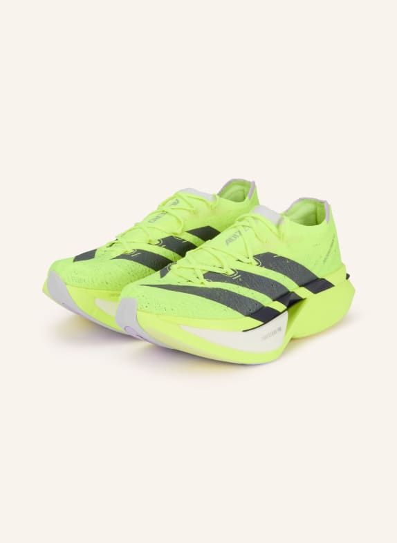 adidas Laufschuhe ADIZERO PRIME X3 STRUNG NEONGELB / SCHWARZ