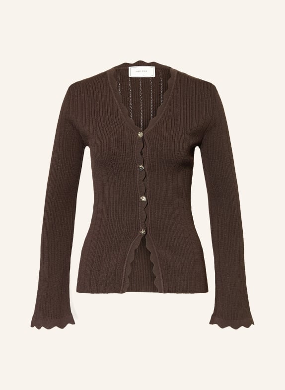 NEO NOIR Strickjacke CLARA DUNKELBRAUN