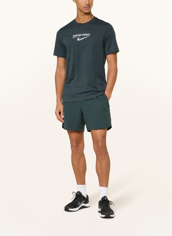 Nike Trainingsshorts PRO DRI-FIT DUNKELGRÜN