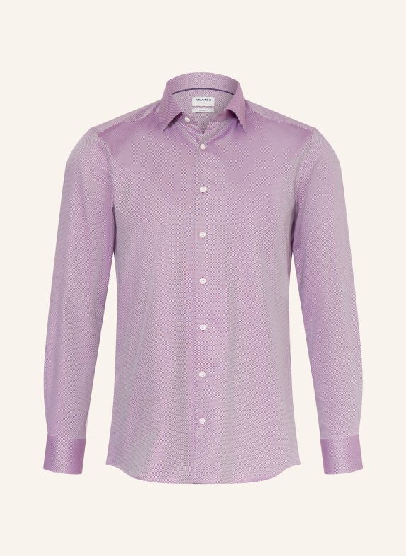 OLYMP Chemise Level Five coupe ajustée BLANC / LILAS