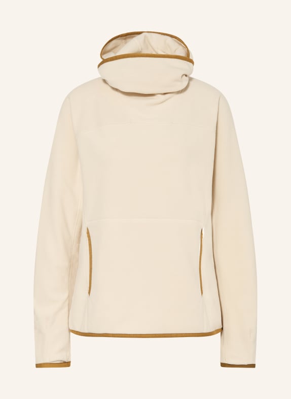 Peak Performance TREELINE fleece hoodie ECRU