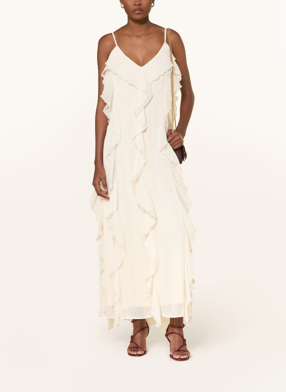 MRS & HUGS Kleid mit Volants WEISS