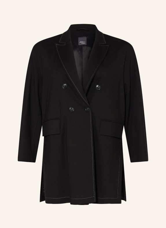 PERSONA MARINA RINALDI Longblazer VICINI aus Jersey SCHWARZ