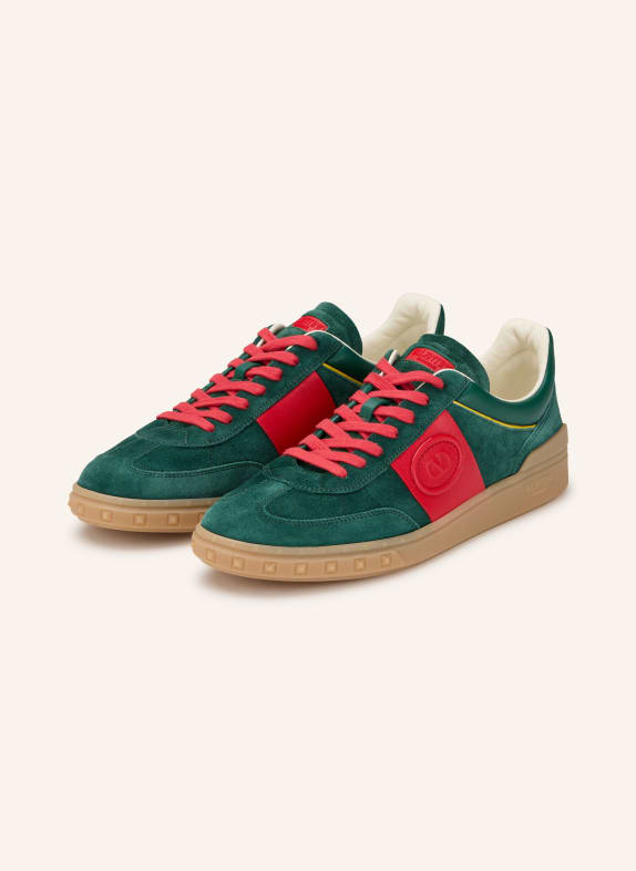 VALENTINO GARAVANI Sneaker UPVILLAGE GRÜN / ROT