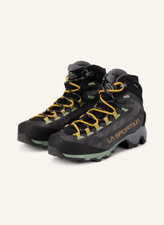 LA SPORTIVA AEQUILIBRIUM HIKE hiking boots DARK GRAY / LIGHT GREEN / BLACK