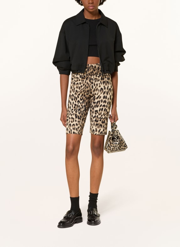 MRS & HUGS korte broek LICHTBRUIN / BEIGE / ZWART