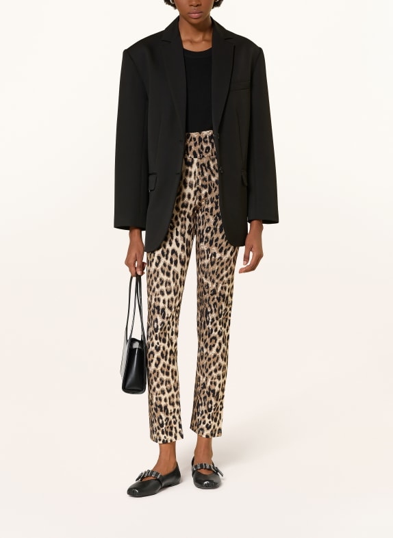 MRS & HUGS legging LICHTBRUIN / BEIGE / ZWART