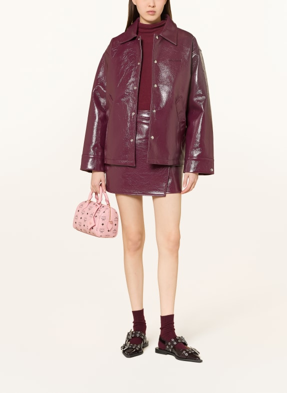 MCM Handtas ELLA VI BOSTON SMALL ROZE / ZWART