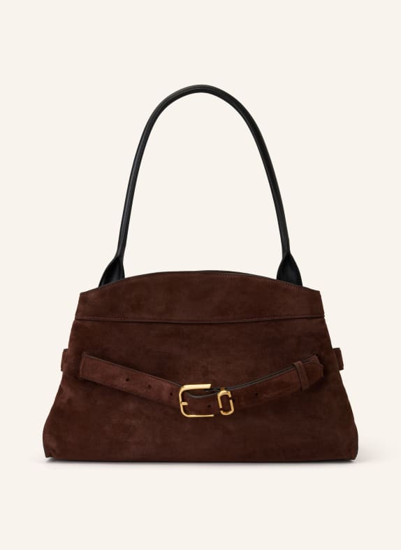 MARC JACOBS Schultertasche DAKOTA DUNKELBRAUN