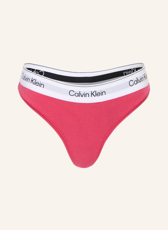 Calvin Klein String ICON COTTON MODAL PINK / WEISS / SCHWARZ