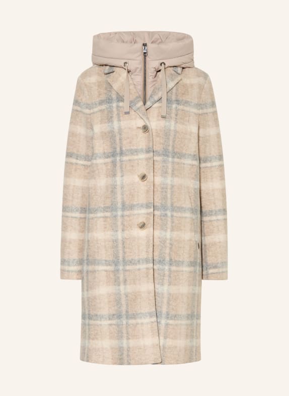 CINQUE CIMIRACLE coat BEIGE / CREAM / GRAY