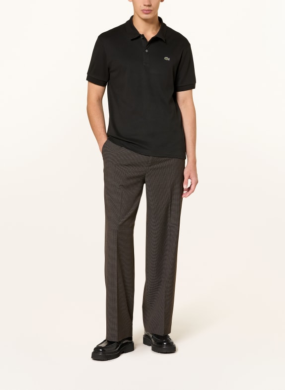 LACOSTE Jersey poloshirt ZWART