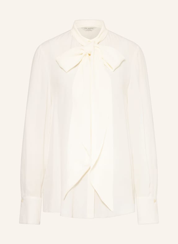 TED BAKER RESSIA blouse with bow WHITE