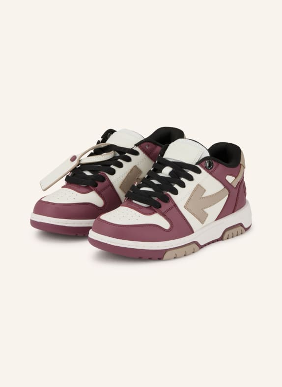 Off-White Sneaker OUT OF OFFICE ECRU / TAUPE / DARK RED