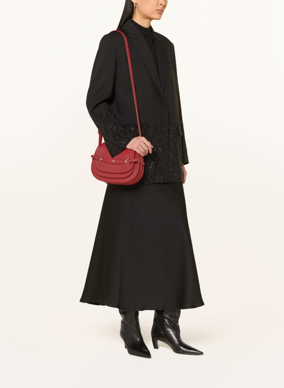 AIGNER Axelväska CAVALLO SADDLE RÖD