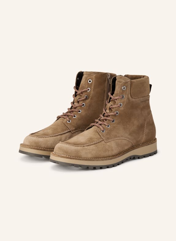 Marc O'Polo Schnürboots TAUPE