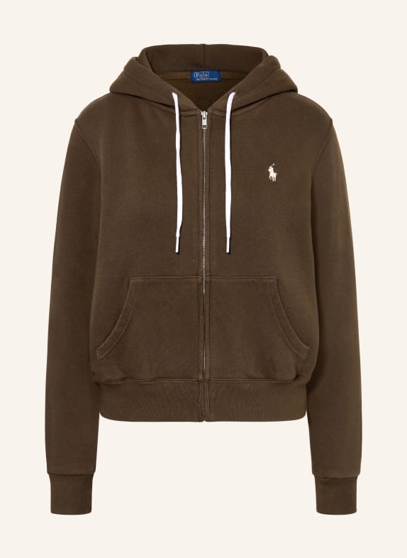 POLO RALPH LAUREN Sweat jacket DARK BROWN