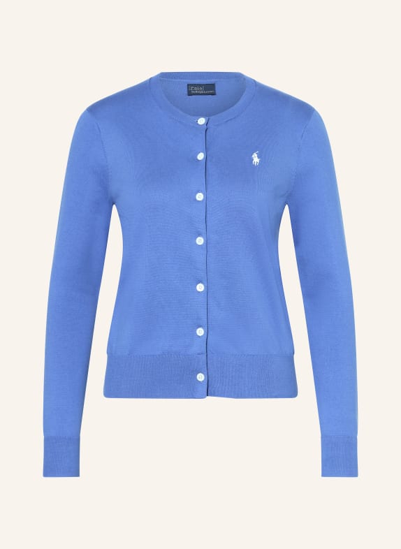 POLO RALPH LAUREN Strickjacke BLAU / CREME
