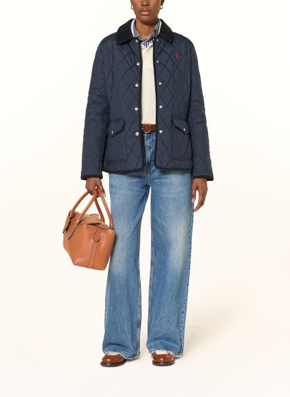 POLO RALPH LAUREN Quilted jacket DARK BLUE