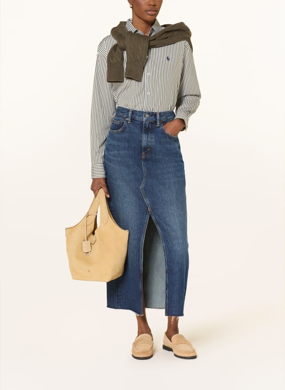 POLO RALPH LAUREN Handtas MEDIUM LICHTBRUIN