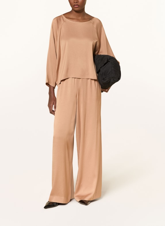 DRYKORN Satijnen broek TWEEZER CAMEL