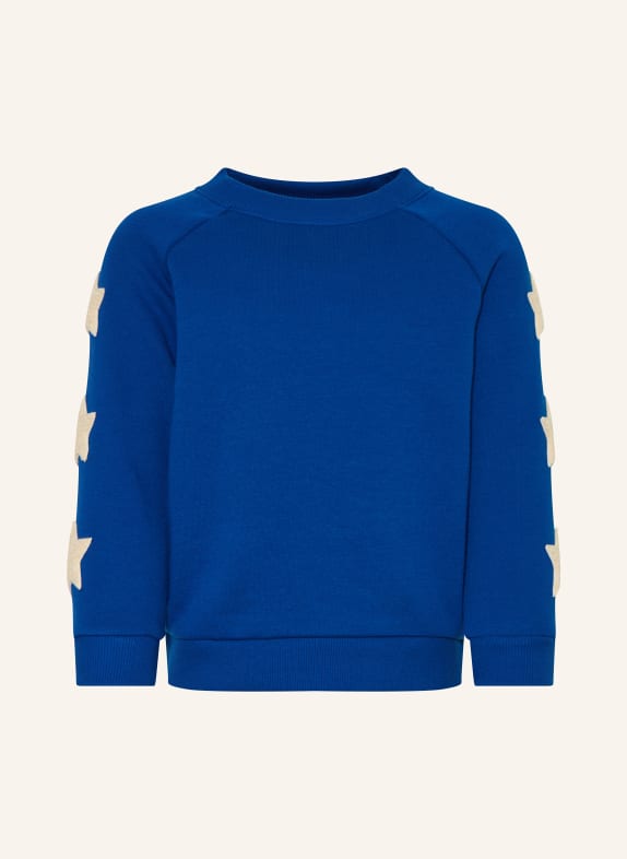 PETIT BATEAU Sweatshirt BLAU / CREME
