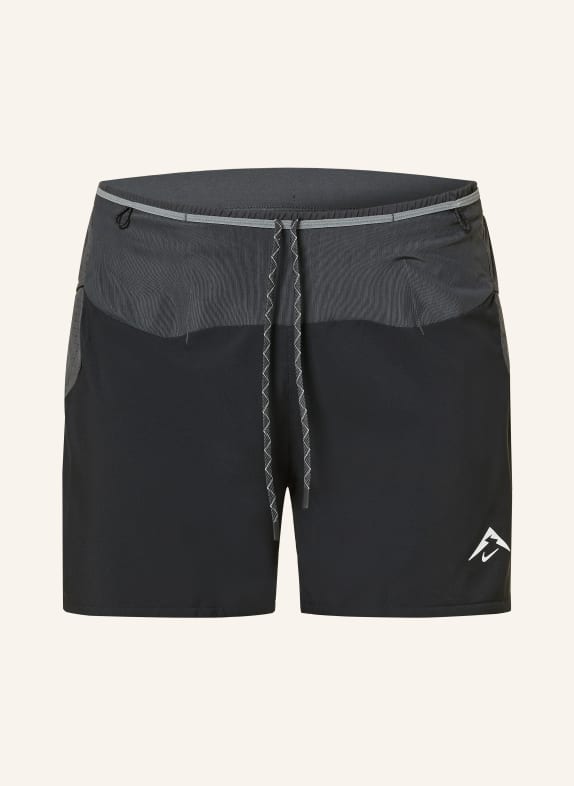 Nike 2-in-1-Laufshorts SECOND SUNRISE SCHWARZ / DUNKELGRAU