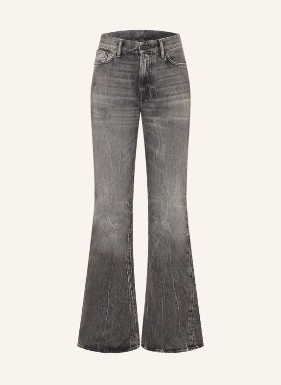 Acne Studios Jeans évasés WASHED BLACK