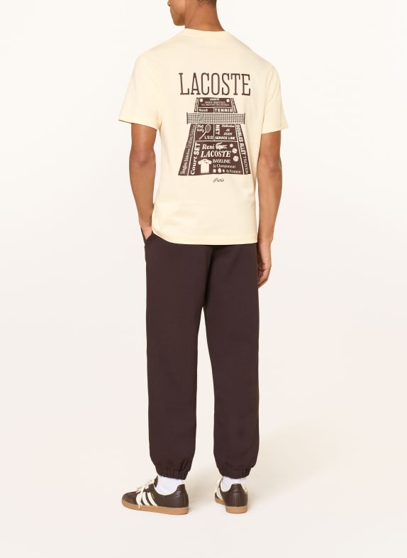 LACOSTE Tricou ECRU
