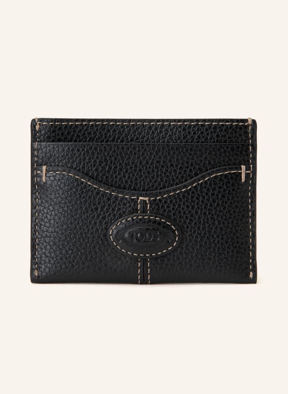 TOD'S Card case BLACK