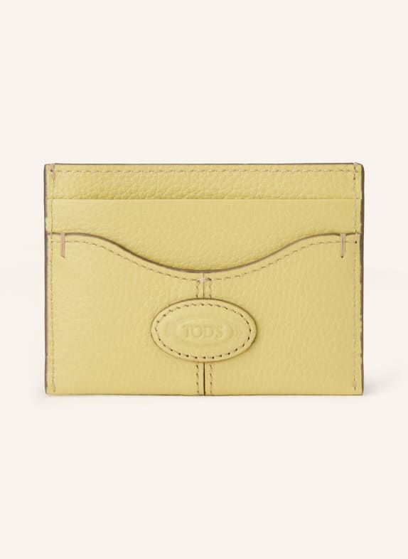 TOD'S Card case YELLOW